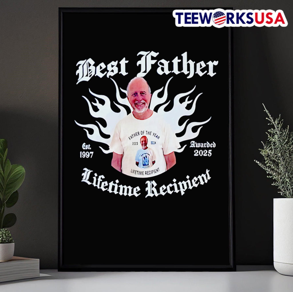 Best father lifetime recipient 2025 - Adult & Kids T-Shirts, Sweatshirts & Hoodies apparel design preview 5