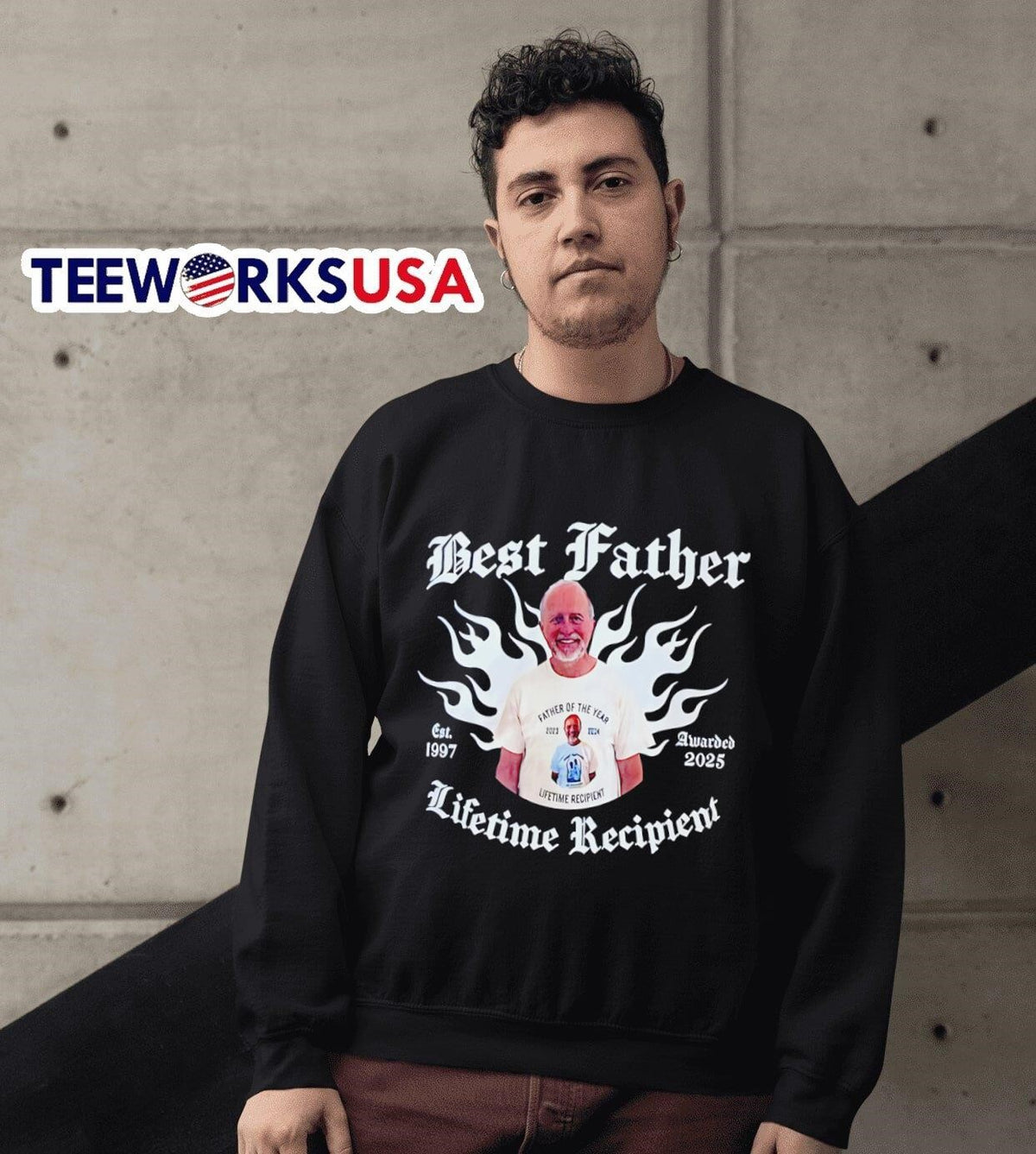 Best father lifetime recipient 2025 - Adult & Kids T-Shirts, Sweatshirts & Hoodies apparel design preview 6