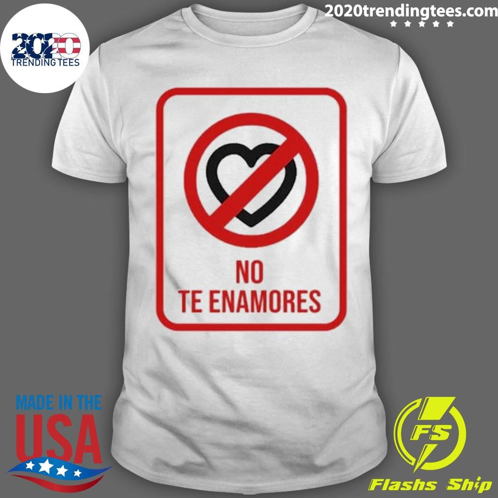 Best fuerza Regida No Te Enamores Caution - Adult & Kids T-Shirts, Sweatshirts & Hoodies apparel design preview 1