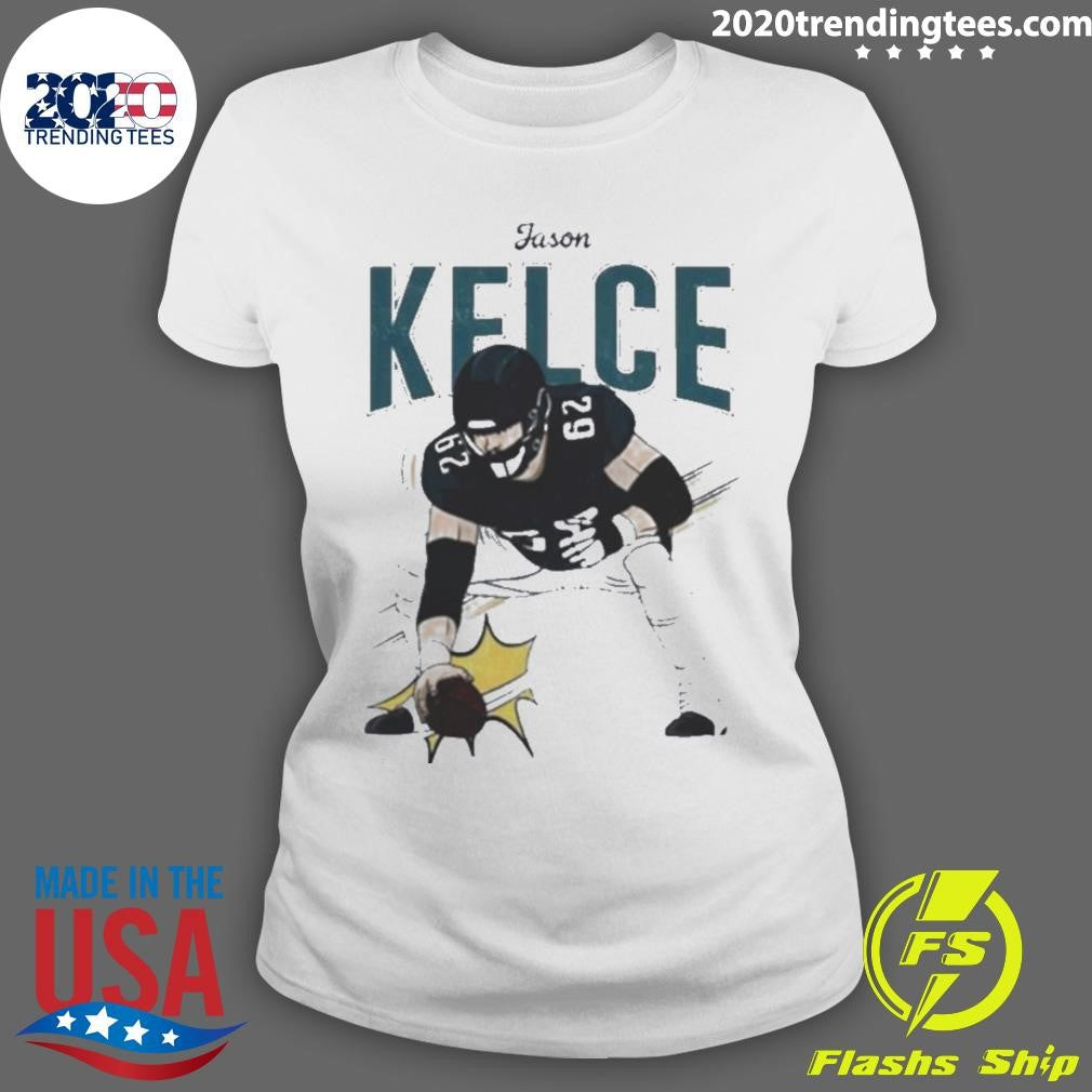 Best jason Kelce Heavyweight Cartoon - Adult & Kids T-Shirts, Sweatshirts & Hoodies apparel design preview 3