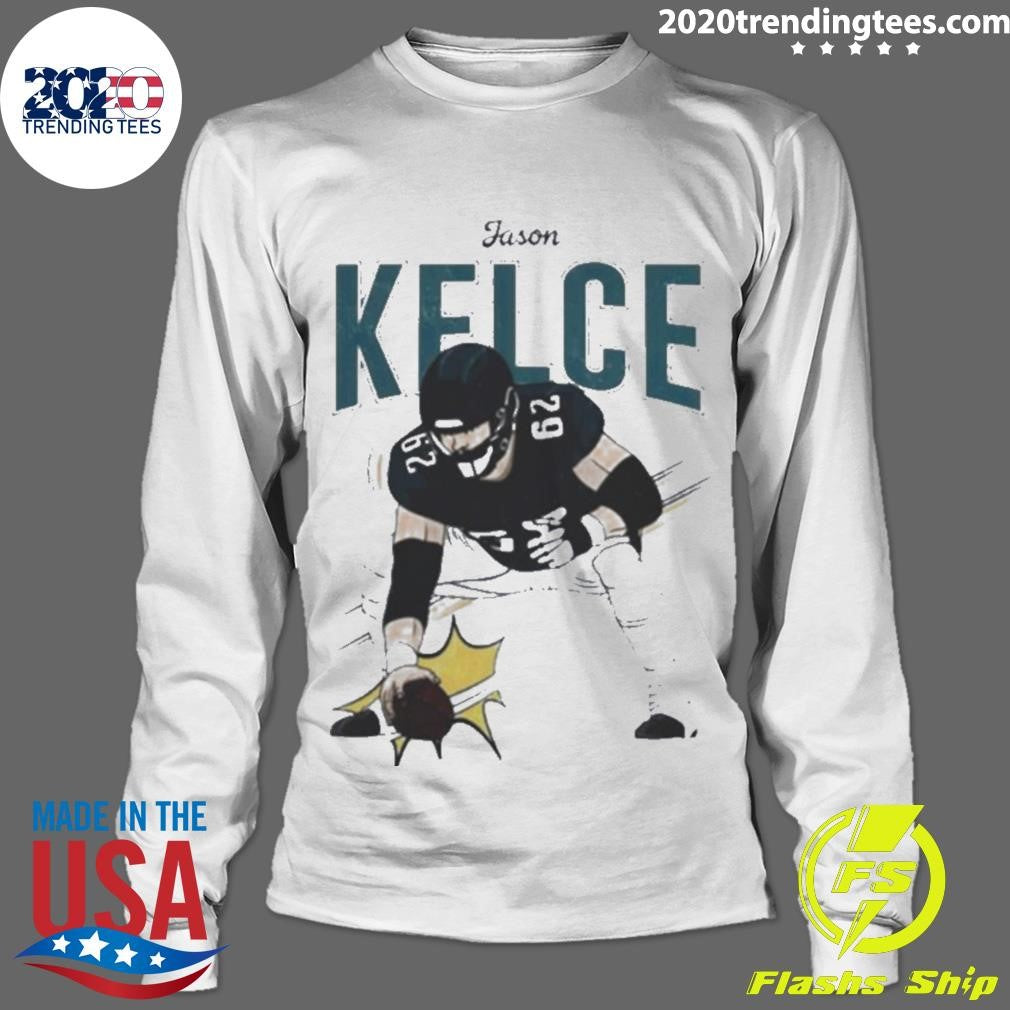 Best jason Kelce Heavyweight Cartoon - Adult & Kids T-Shirts, Sweatshirts & Hoodies apparel design preview 4