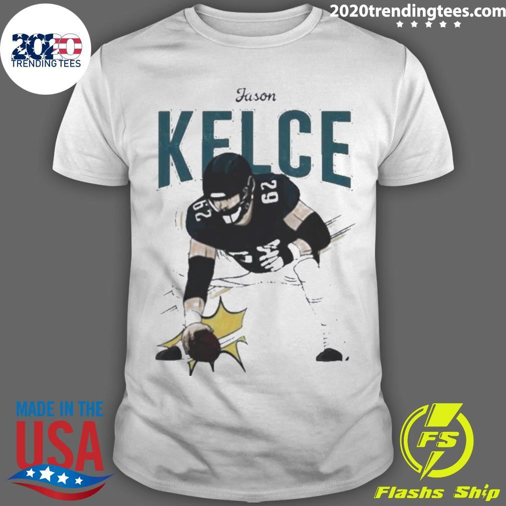Best jason Kelce Heavyweight Cartoon - Adult & Kids T-Shirts, Sweatshirts & Hoodies apparel design preview 1