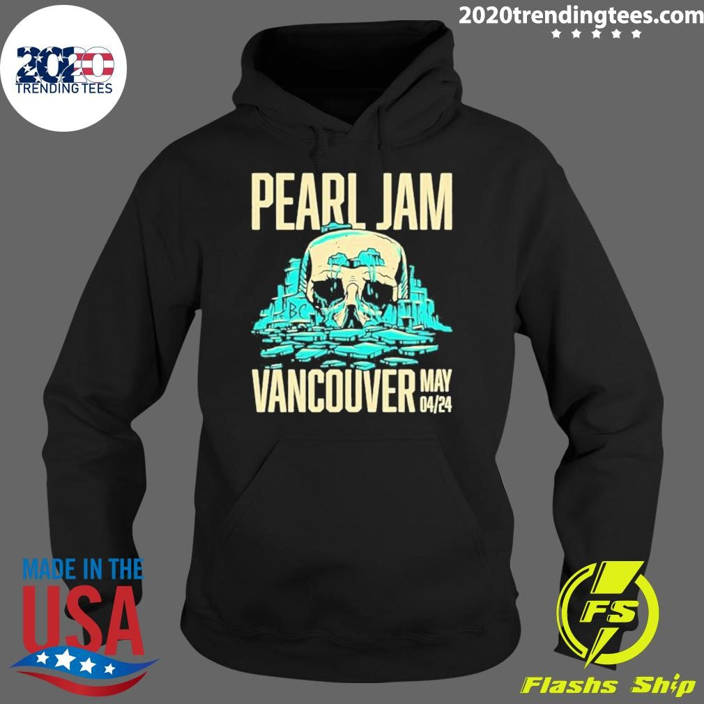 Best pearl Jam Vancouver May 04-24 - Adult & Kids T-Shirts, Sweatshirts & Hoodies apparel design preview 2
