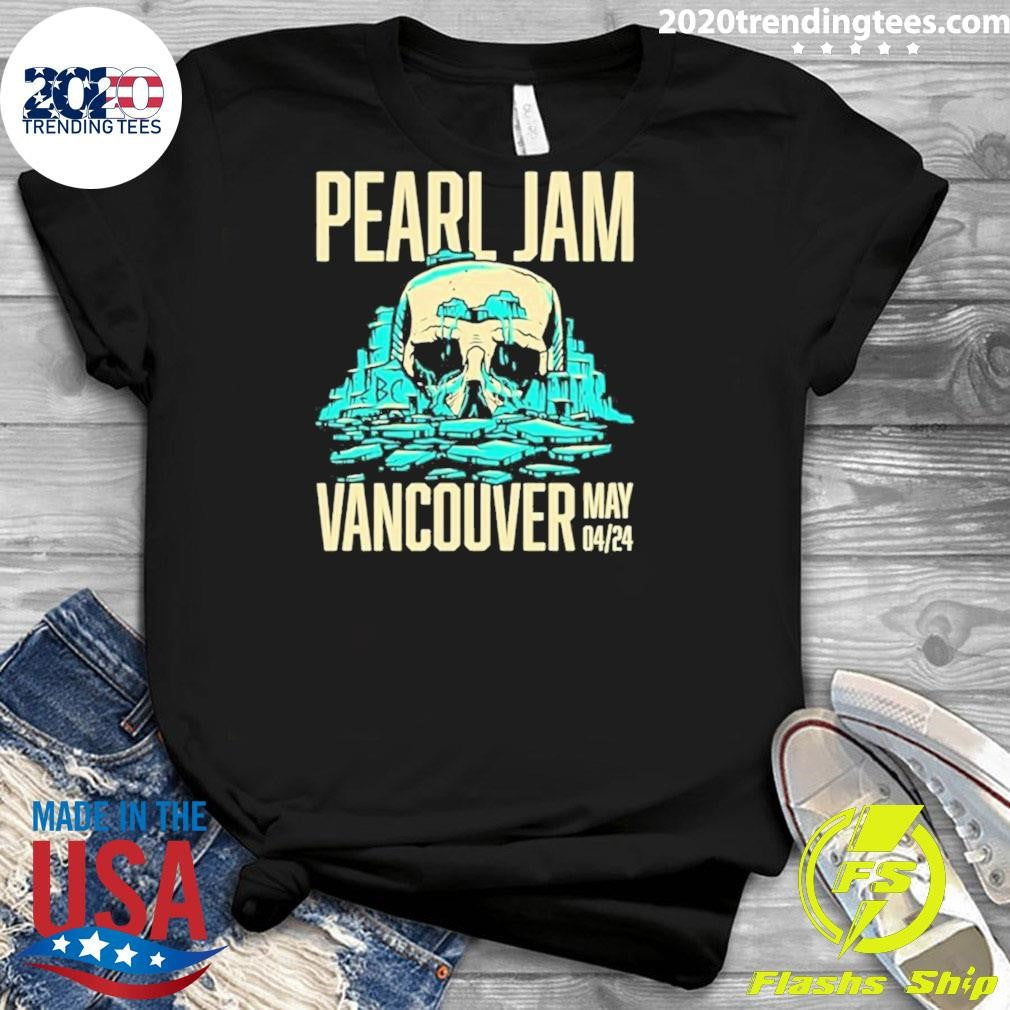 Best pearl Jam Vancouver May 04-24 - Adult & Kids T-Shirts, Sweatshirts & Hoodies apparel design preview 3