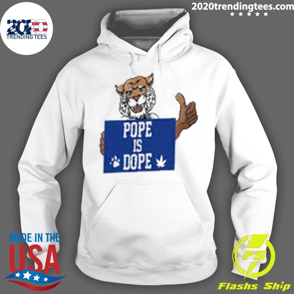 Best pope Is Dope Tiger - Adult & Kids T-Shirts, Sweatshirts & Hoodies apparel design preview 2