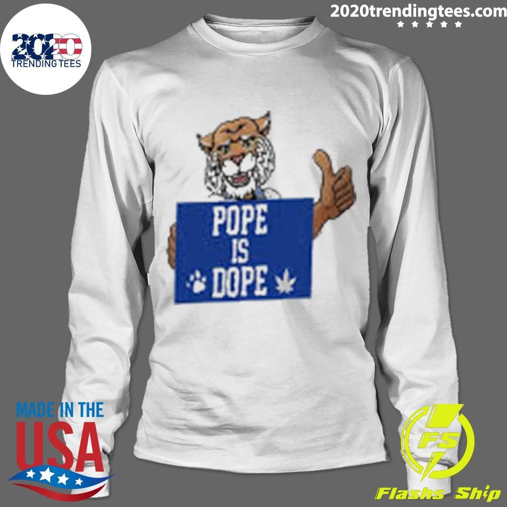Best pope Is Dope Tiger - Adult & Kids T-Shirts, Sweatshirts & Hoodies apparel design preview 4