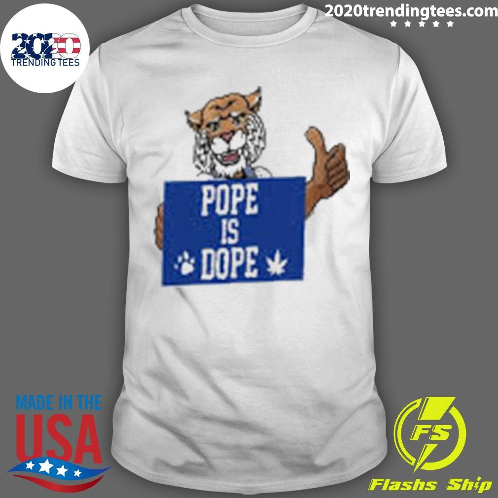 Best pope Is Dope Tiger - Adult & Kids T-Shirts, Sweatshirts & Hoodies apparel design preview 1