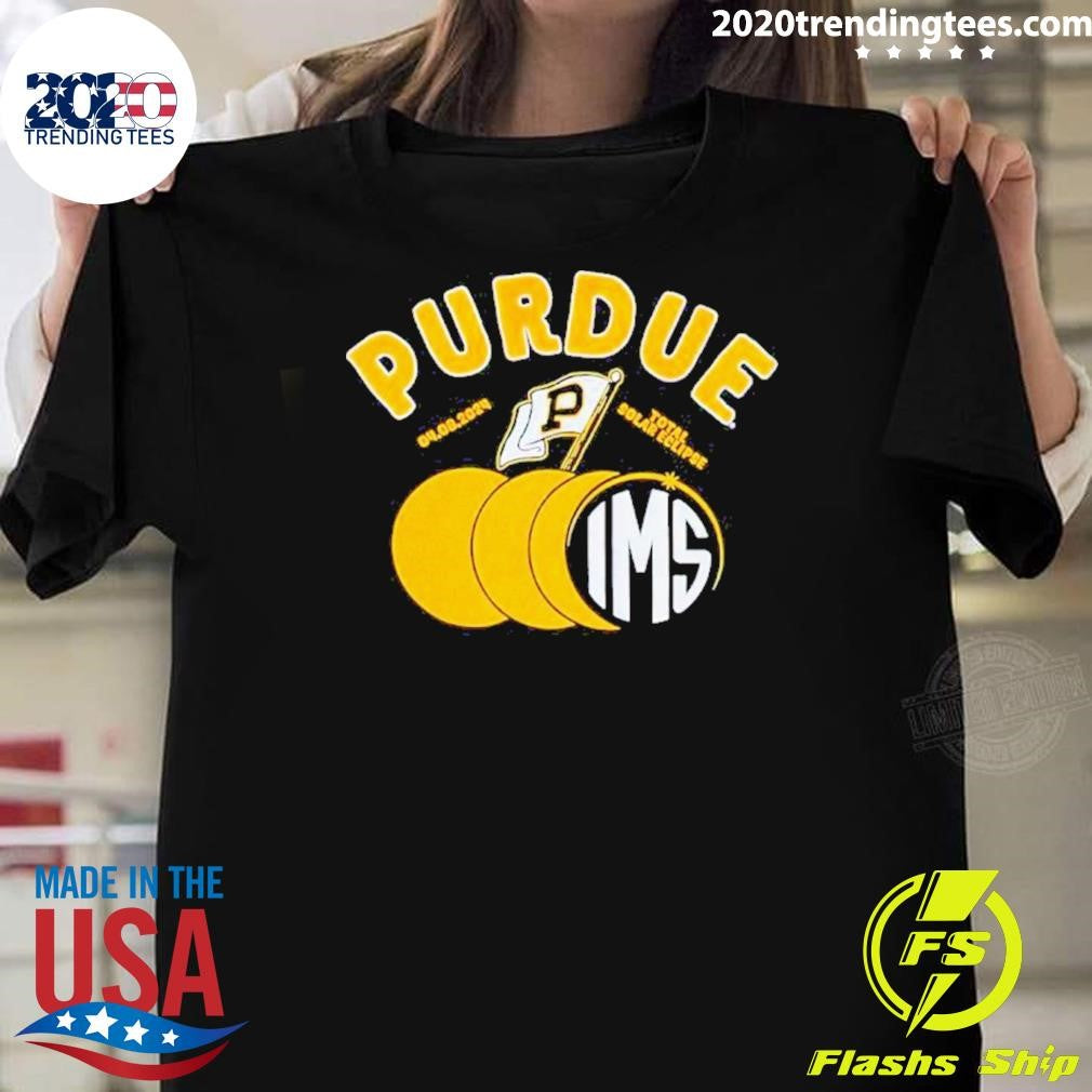 Best purdue Eclipse At Ims 2024 - Adult & Kids T-Shirts, Sweatshirts & Hoodies apparel design preview 1