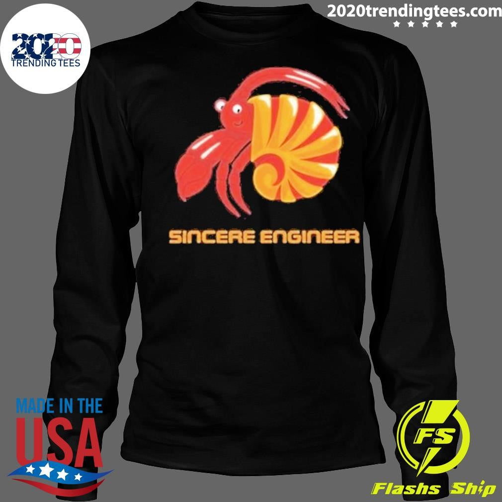Best sincere Engineer Crabhartt - Adult & Kids T-Shirts, Sweatshirts & Hoodies apparel design preview 4