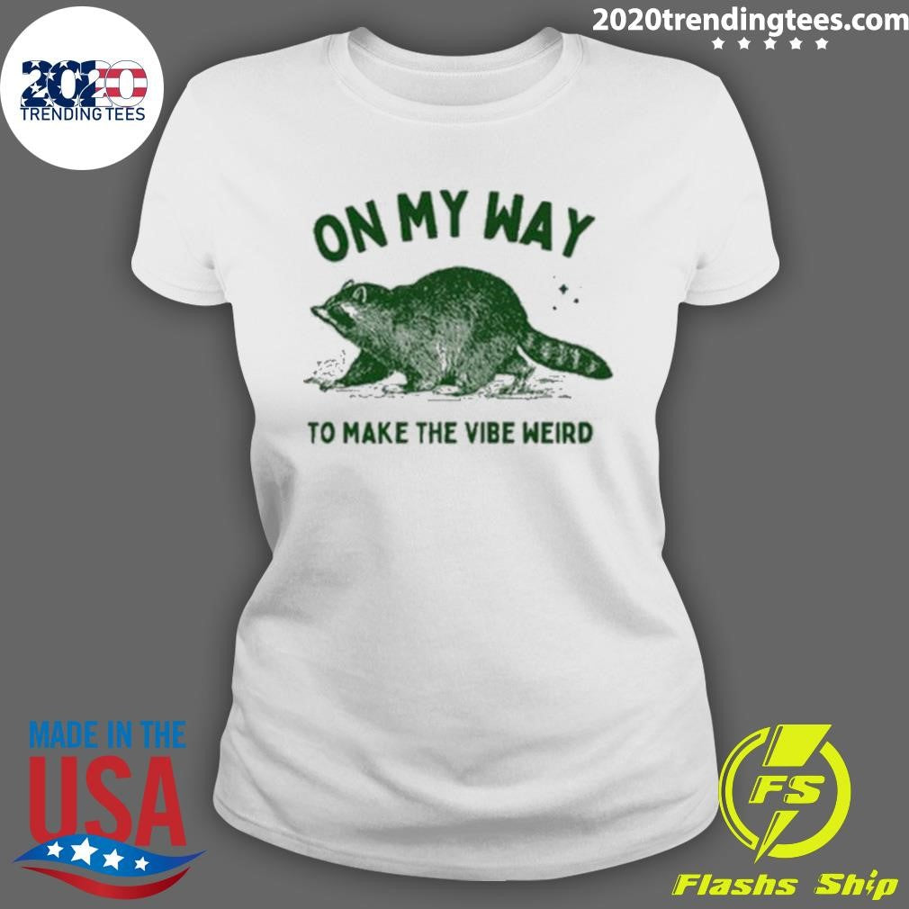 Best sunfloweralley On My Way To Make The Vibe Weird - Adult & Kids T-Shirts, Sweatshirts & Hoodies apparel design preview 3