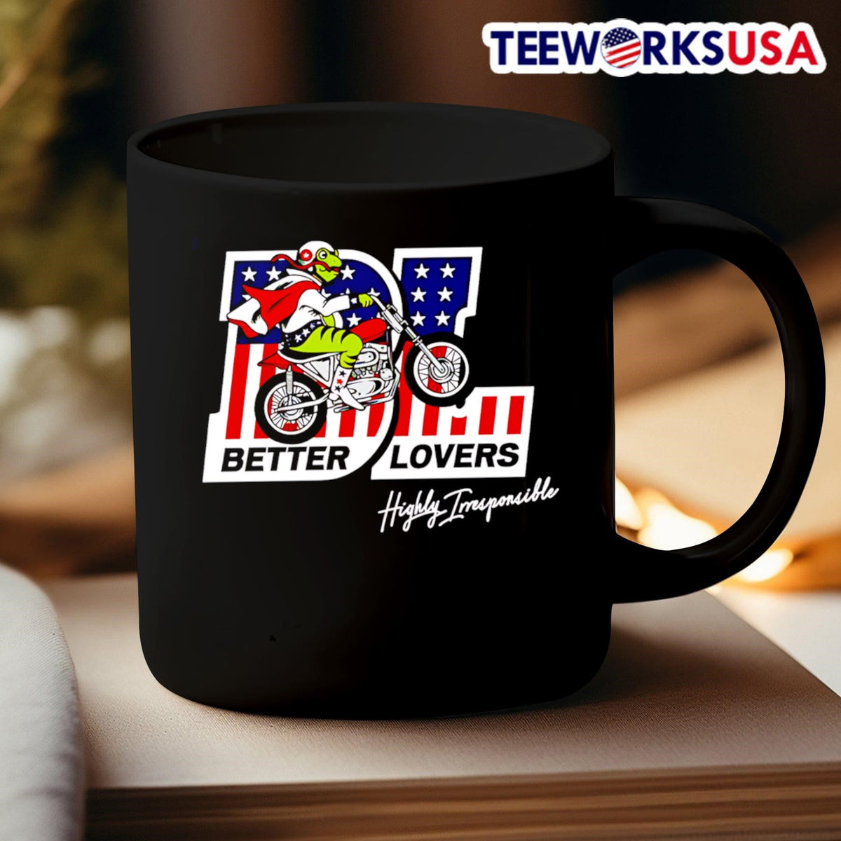 Better Lovers Evil Knievel - Adult & Kids T-Shirts, Sweatshirts & Hoodies apparel design preview 3