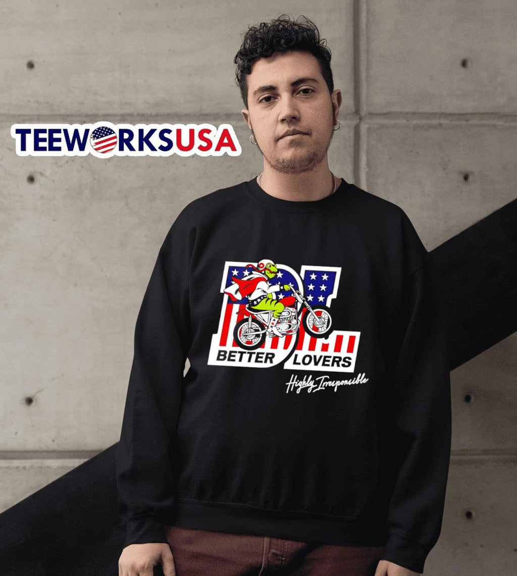 Better Lovers Evil Knievel - Adult & Kids T-Shirts, Sweatshirts & Hoodies apparel design preview 6