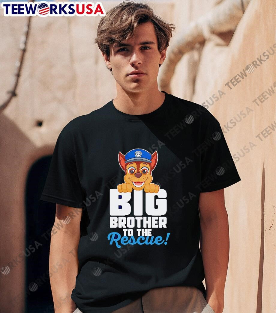 Big Brother to the Rescue - Adult & Kids T-Shirts, Sweatshirts & Hoodies apparel design preview 1