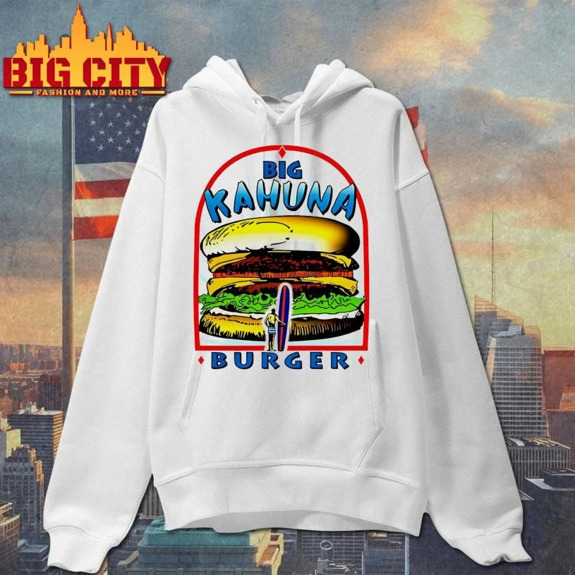 Big Kahuna Burger - Adult & Kids T-Shirts, Sweatshirts & Hoodies apparel design preview 2