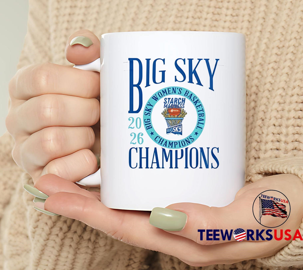 Big Sky Women's Basketball 2026 Champions - Adult & Kids T-Shirts, Sweatshirts & Hoodies apparel design preview 5