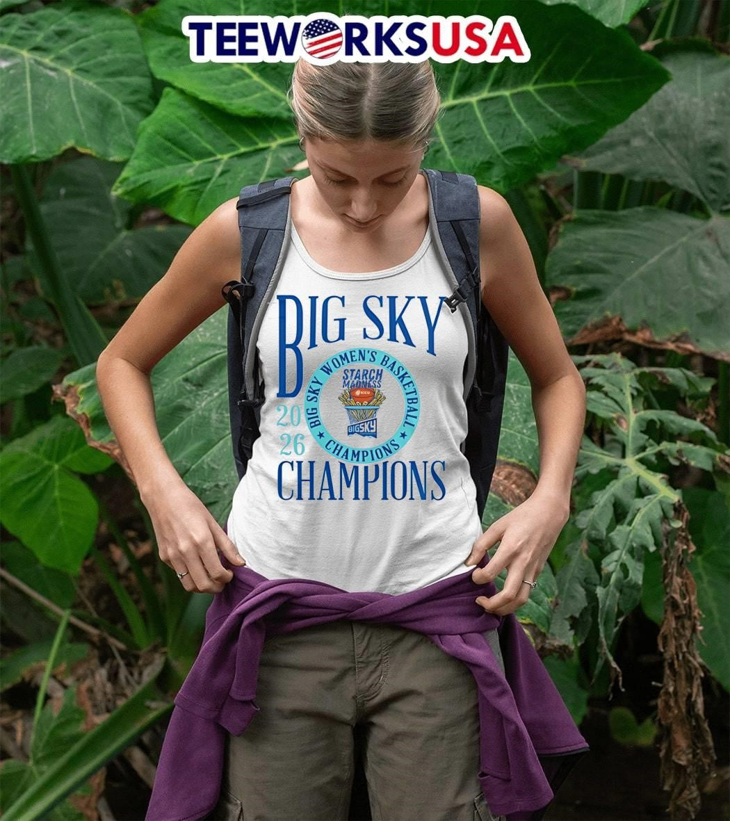 Big Sky Women's Basketball 2026 Champions - Adult & Kids T-Shirts, Sweatshirts & Hoodies apparel design preview 4