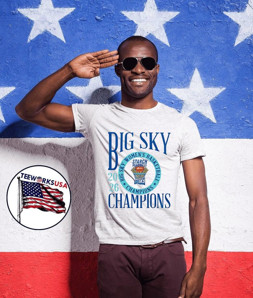 Big Sky Women's Basketball 2026 Champions - Adult & Kids T-Shirts, Sweatshirts & Hoodies apparel design preview 1