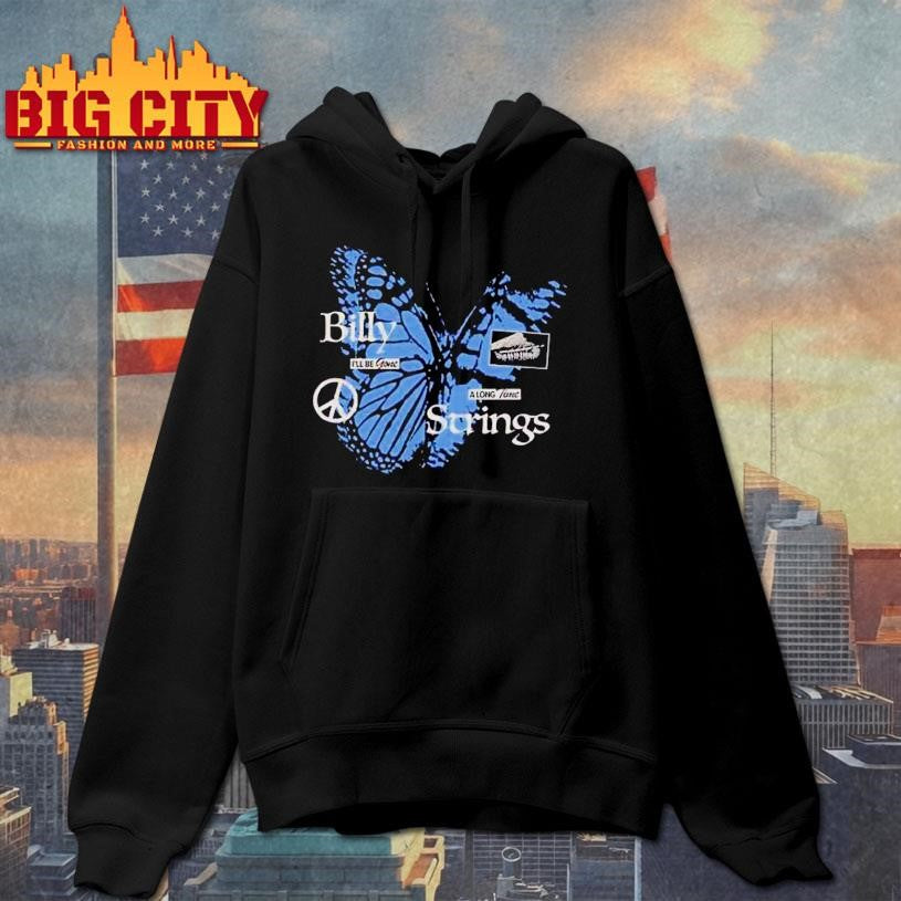 Billy Strings Butterfly Matteo Collina - Adult & Kids T-Shirts, Sweatshirts & Hoodies apparel design preview 2