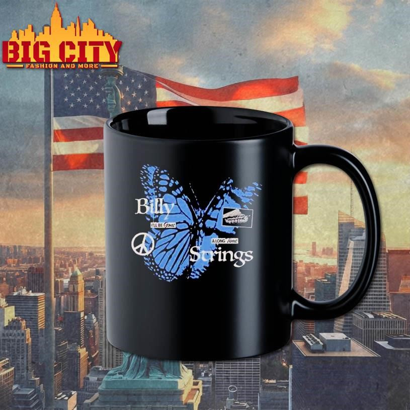 Billy Strings Butterfly Matteo Collina - Adult & Kids T-Shirts, Sweatshirts & Hoodies apparel design preview 3