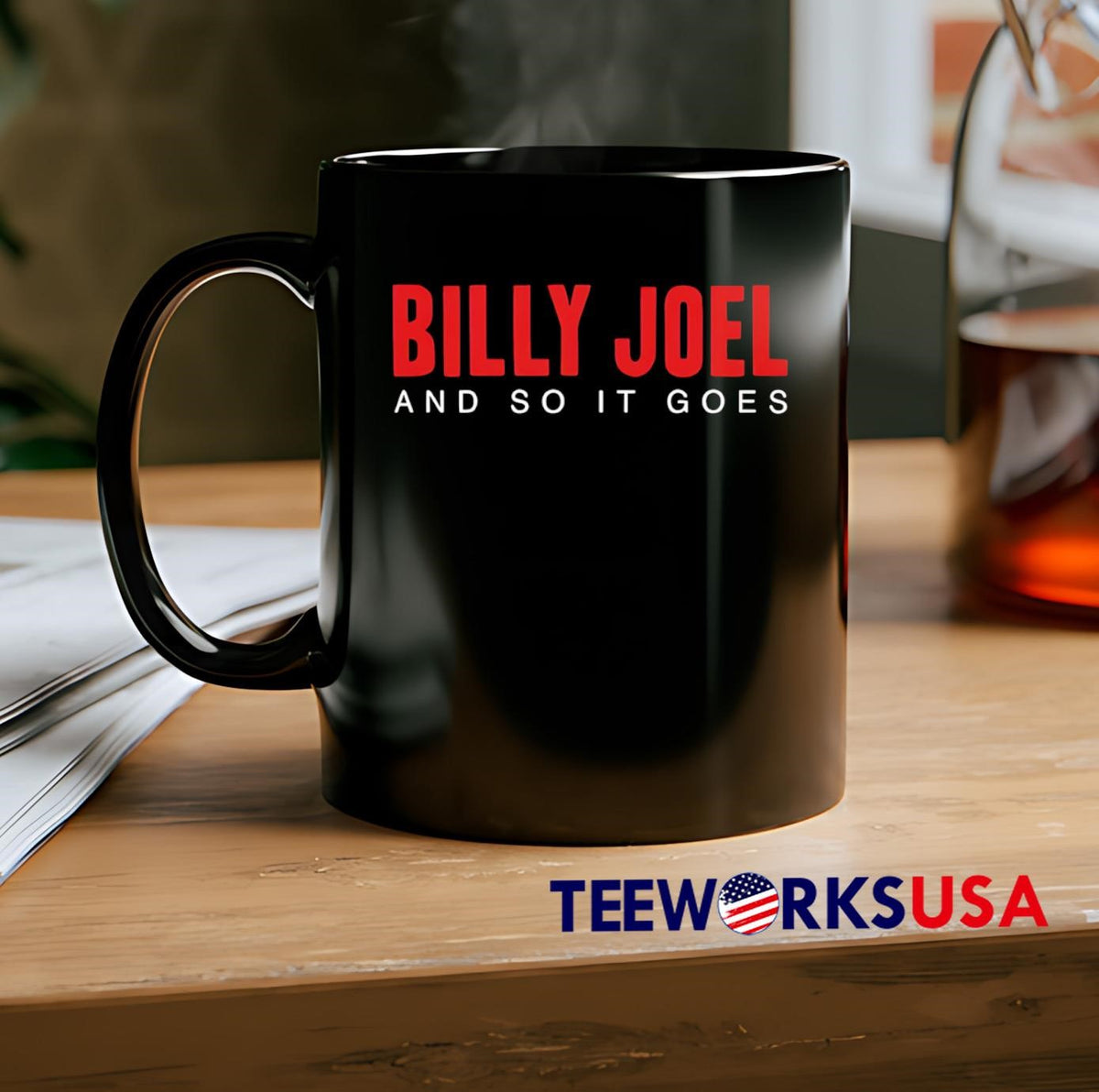 Billy joel and so it goes title - Adult & Kids T-Shirts, Sweatshirts & Hoodies apparel design preview 2