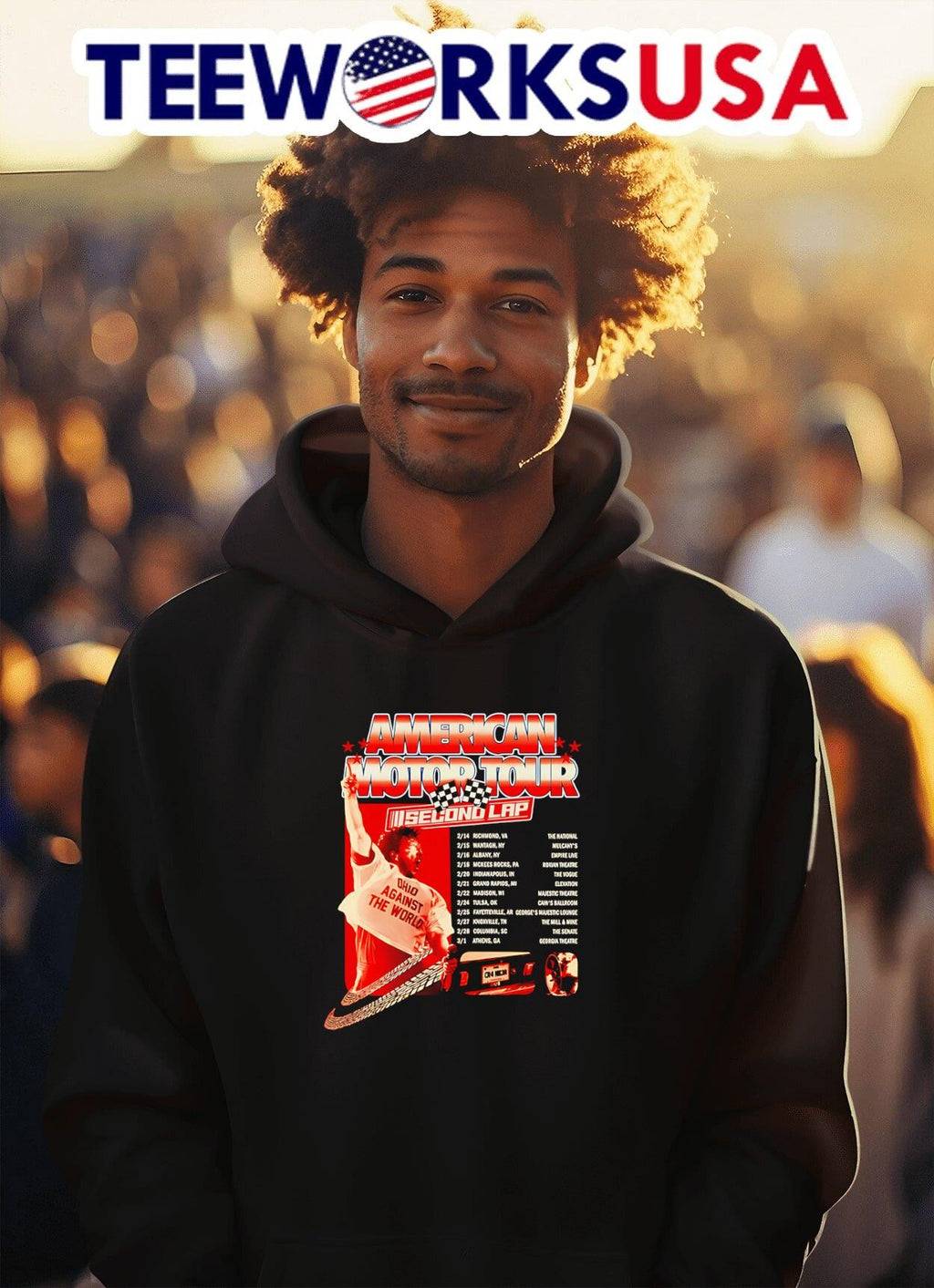 Bilmuri Second Lap Tour 2025 - Adult & Kids T-Shirts, Sweatshirts & Hoodies apparel design preview 2