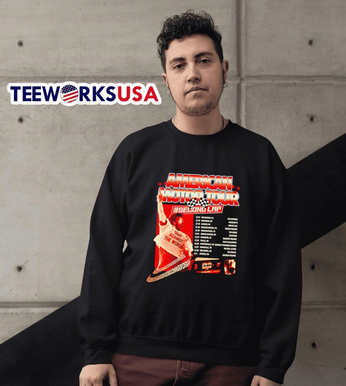 Bilmuri Second Lap Tour 2025 - Adult & Kids T-Shirts, Sweatshirts & Hoodies apparel design preview 6