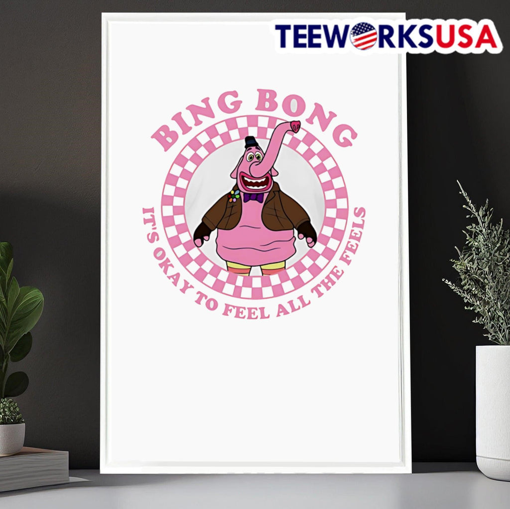 Bing Bong it's okay to feel all the feels - Adult & Kids T-Shirts, Sweatshirts & Hoodies apparel design preview 6