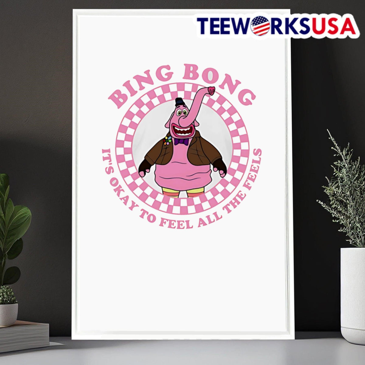Bing Bong it's okay to feel all the feels - Adult & Kids T-Shirts, Sweatshirts & Hoodies apparel design preview 6