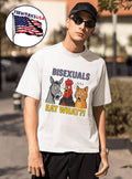 Bisexuals eat what animal - Adult & Kids T-Shirts, Sweatshirts & Hoodies apparel design preview 1