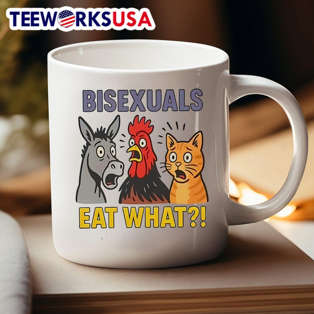 Bisexuals eat what animal - Adult & Kids T-Shirts, Sweatshirts & Hoodies apparel design preview 4