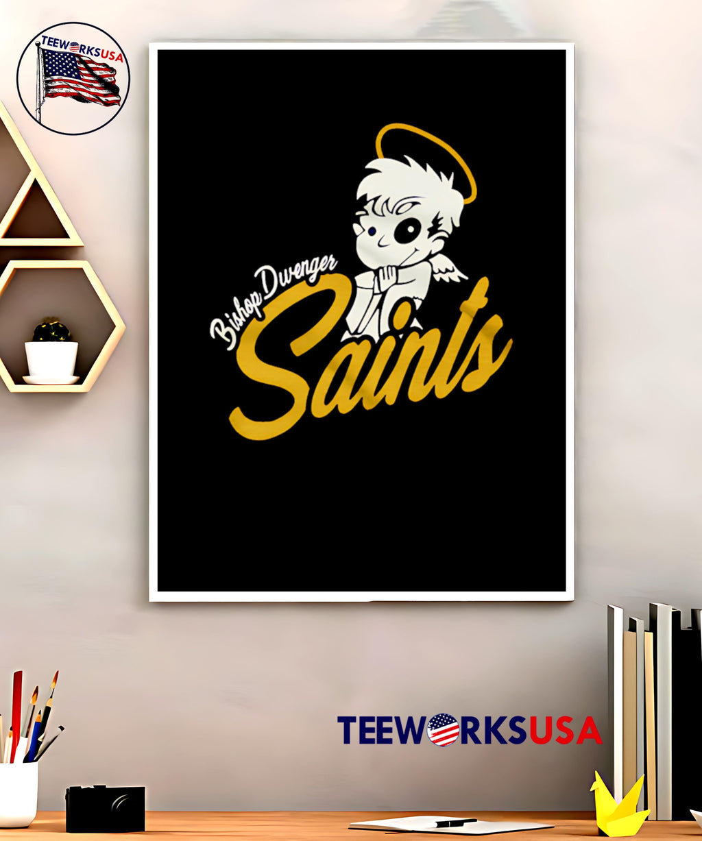 Bishop Dwenger Saints - Adult & Kids T-Shirts, Sweatshirts & Hoodies apparel design preview 5