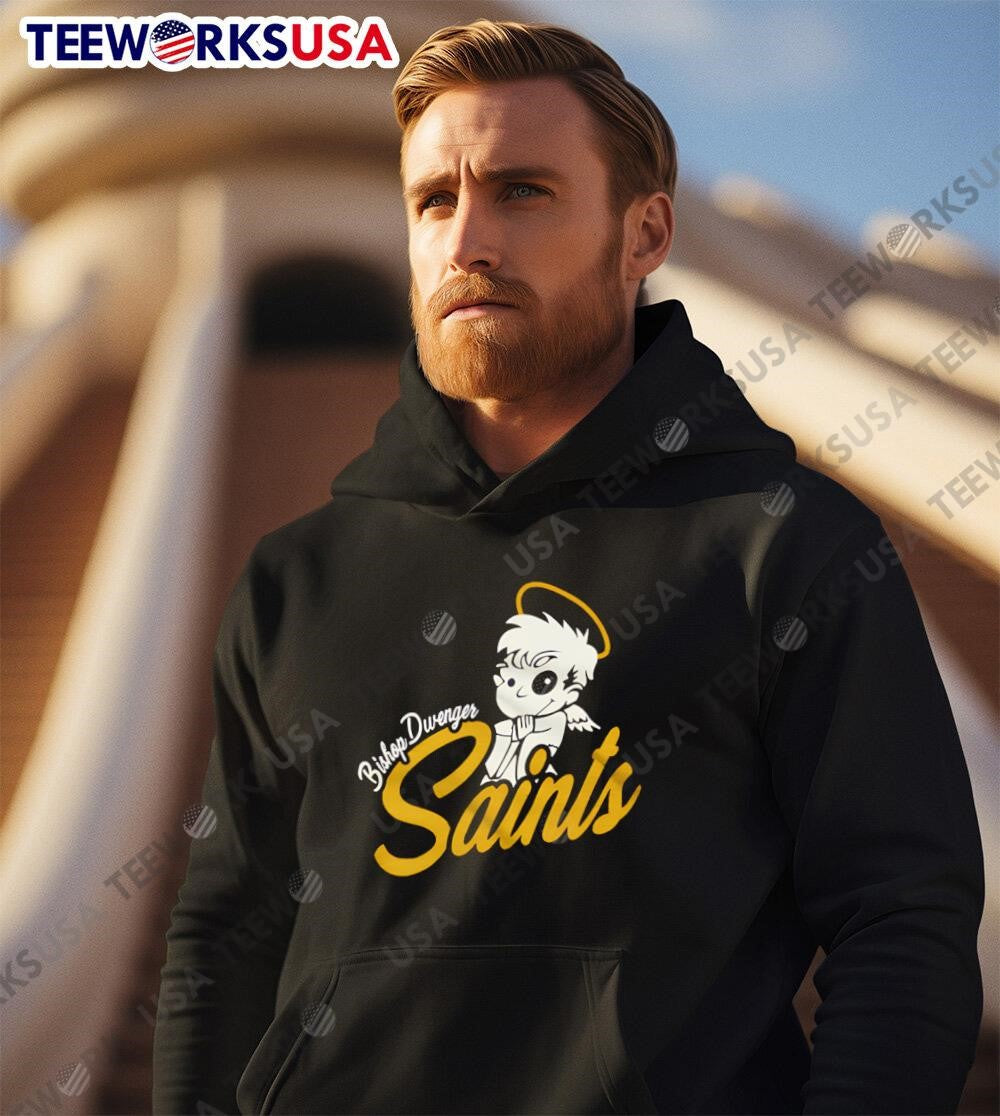 Bishop Dwenger Saints - Adult & Kids T-Shirts, Sweatshirts & Hoodies apparel design preview 3