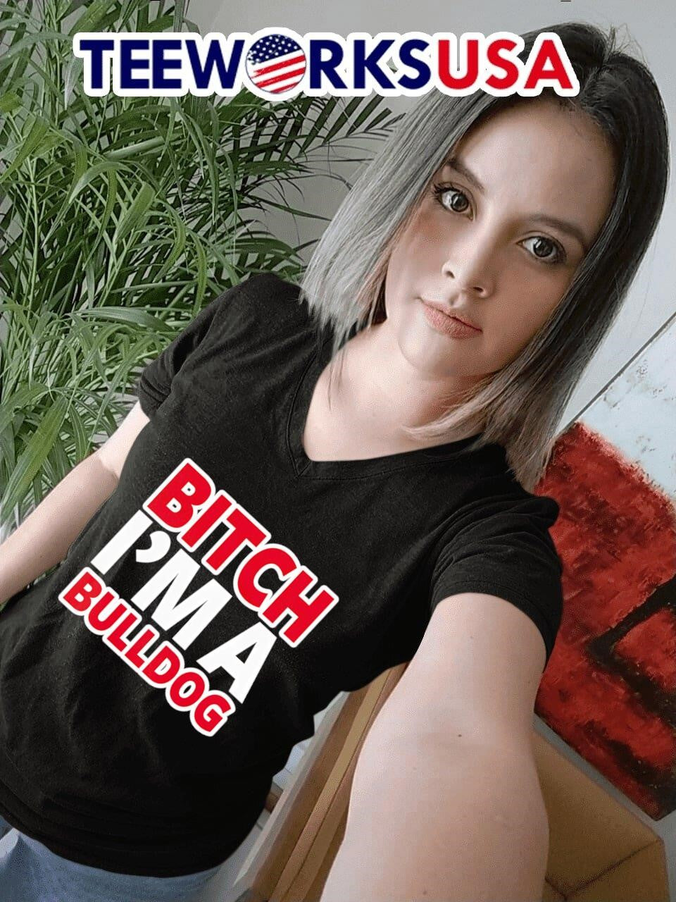 Bitch I'm a Bulldog Georgia - Adult & Kids T-Shirts, Sweatshirts & Hoodies apparel design preview 4
