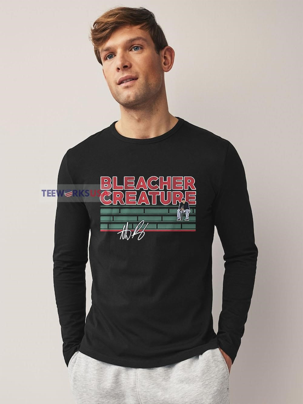 Bleacher Creature Anthony Rizzo - Adult & Kids T-Shirts, Sweatshirts & Hoodies apparel design preview 3