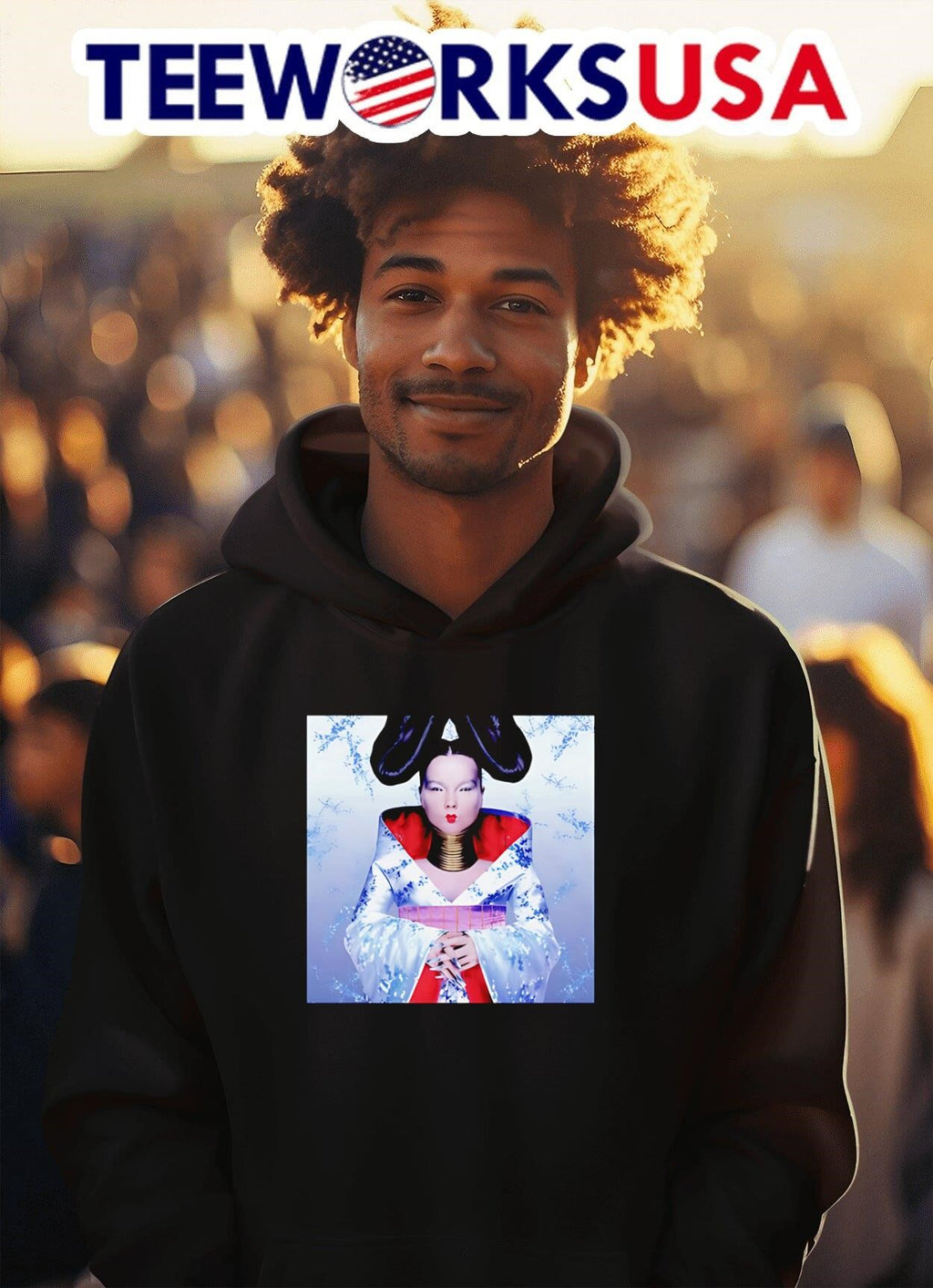 Blizzy Bjork Homogenic - Adult & Kids T-Shirts, Sweatshirts & Hoodies apparel design preview 2