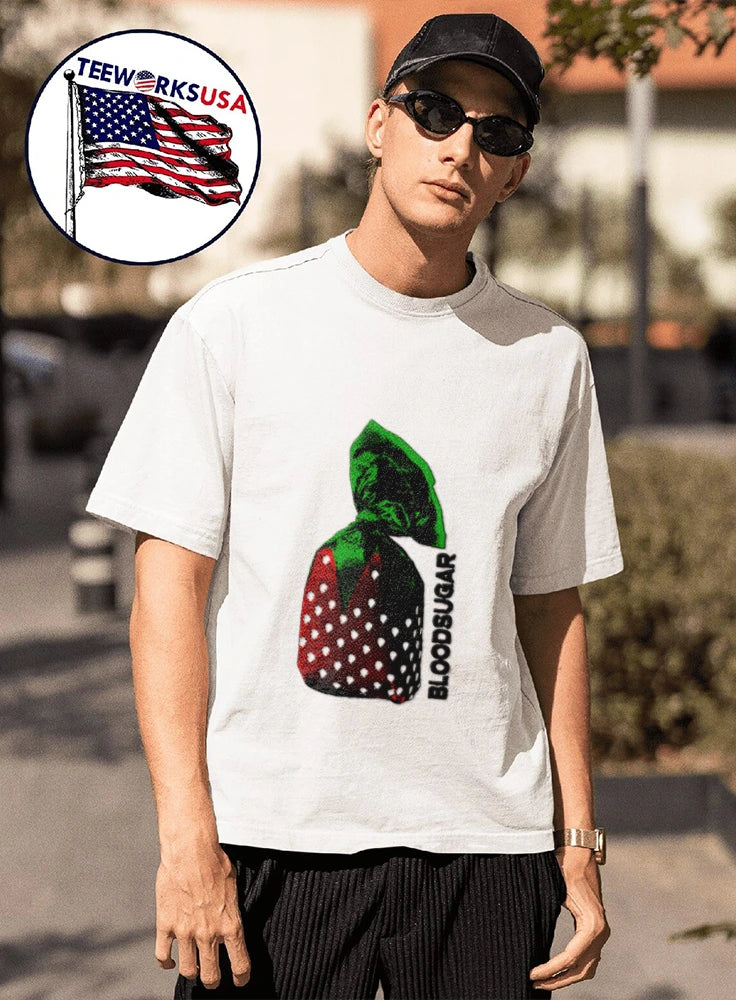 Bloodsugar Strawberry Candy - Adult & Kids T-Shirts, Sweatshirts & Hoodies apparel design preview 1