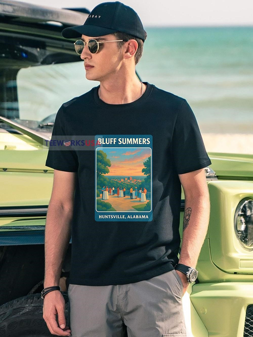 Bluff Summers Huntsville Alabama - Adult & Kids T-Shirts, Sweatshirts & Hoodies apparel design preview 1