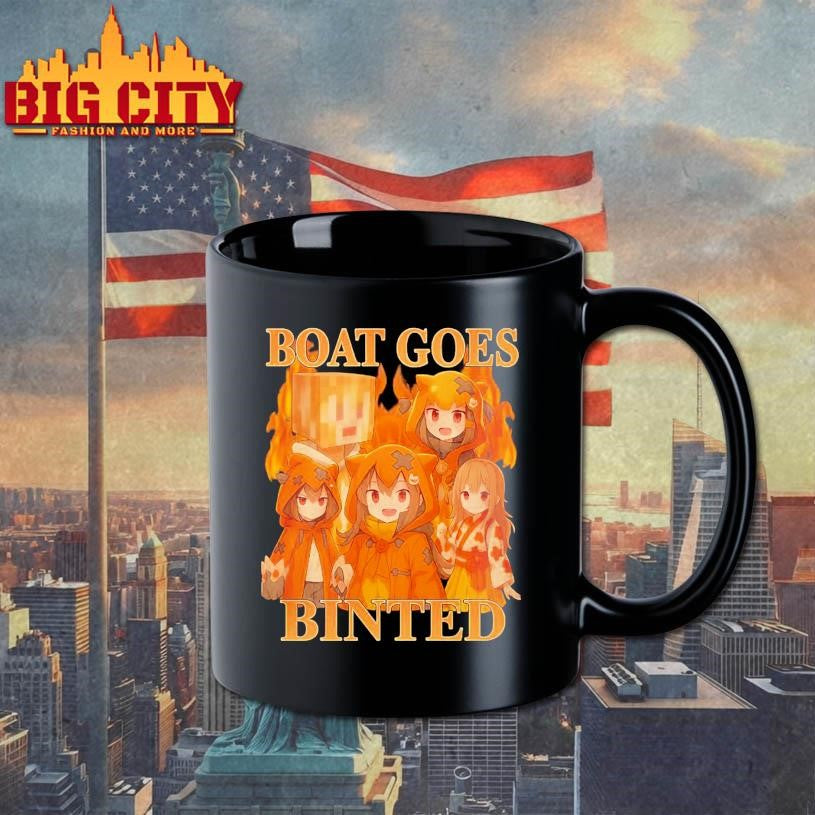 Boat Goes Binted - Adult & Kids T-Shirts, Sweatshirts & Hoodies apparel design preview 3