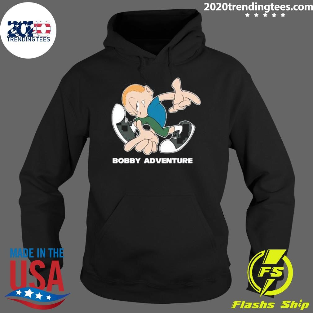 Bobby Adventure - Adult & Kids T-Shirts, Sweatshirts & Hoodies apparel design preview 2