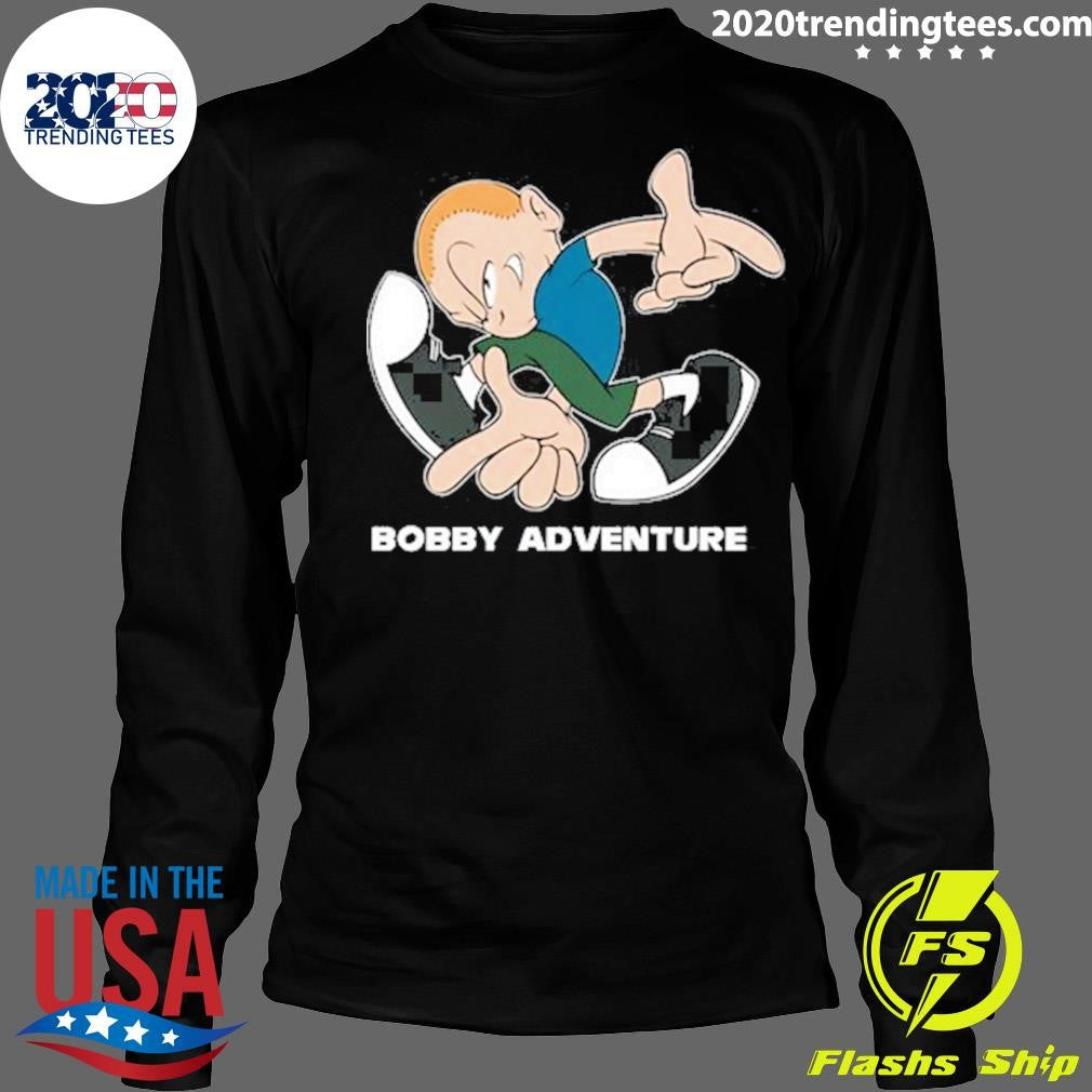 Bobby Adventure - Adult & Kids T-Shirts, Sweatshirts & Hoodies apparel design preview 4