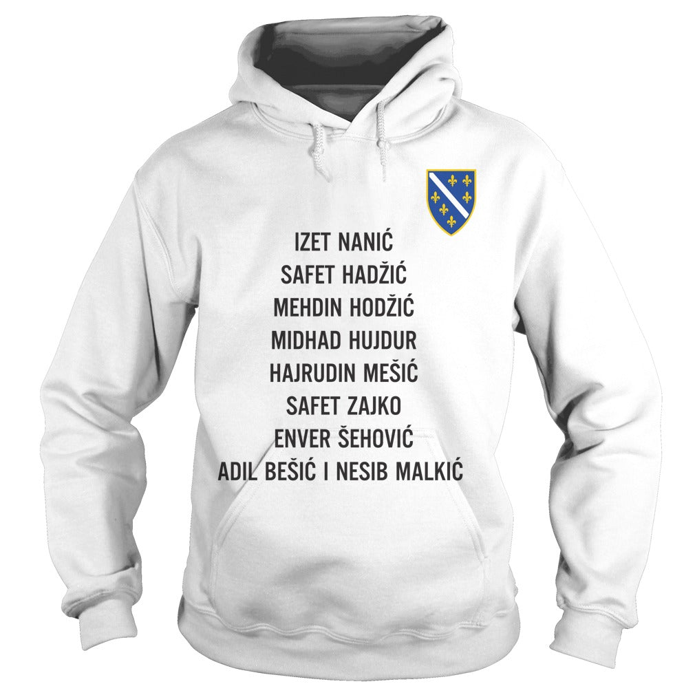 Bosnian War Heroes Jusuf Nurkic - Adult & Kids T-Shirts, Sweatshirts & Hoodies apparel design preview 4