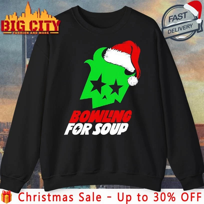 Bowling For Soup Jerry Christmas - Adult & Kids T-Shirts, Sweatshirts & Hoodies apparel design preview 1