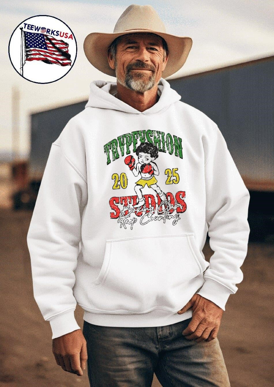 Boxing club keep counting 2025 - Adult & Kids T-Shirts, Sweatshirts & Hoodies apparel design preview 2