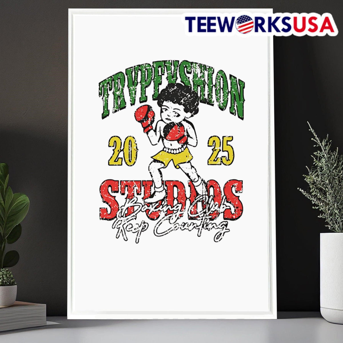 Boxing club keep counting 2025 - Adult & Kids T-Shirts, Sweatshirts & Hoodies apparel design preview 6
