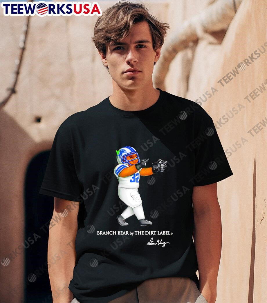 Branch Bear By The Dirt Label - Adult & Kids T-Shirts, Sweatshirts & Hoodies apparel design preview 1