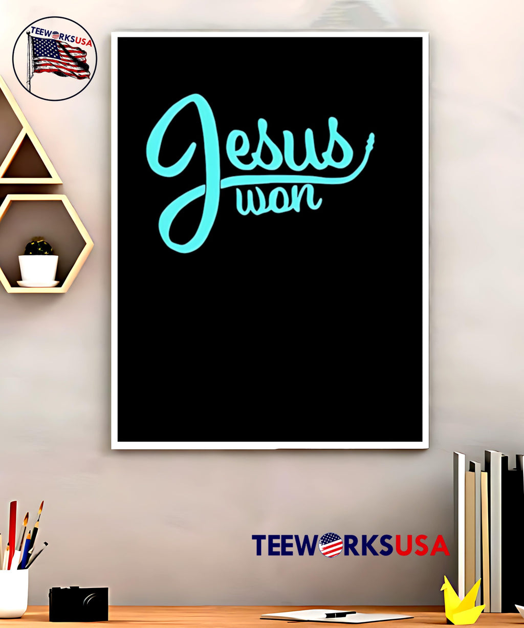 Brandon Pfaadt Jesus Won - Adult & Kids T-Shirts, Sweatshirts & Hoodies apparel design preview 5
