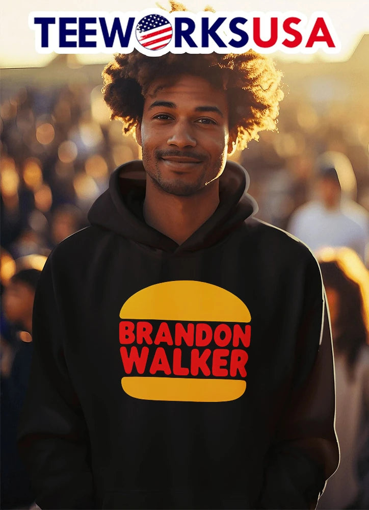 Brandon Walker Burger Logo - Adult & Kids T-Shirts, Sweatshirts & Hoodies apparel design preview 3