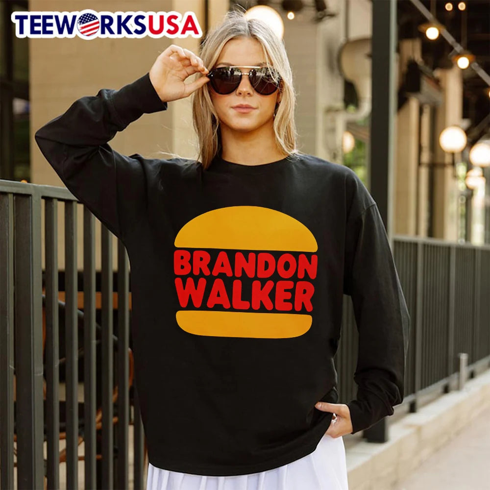 Brandon Walker Burger Logo - Adult & Kids T-Shirts, Sweatshirts & Hoodies apparel design preview 4