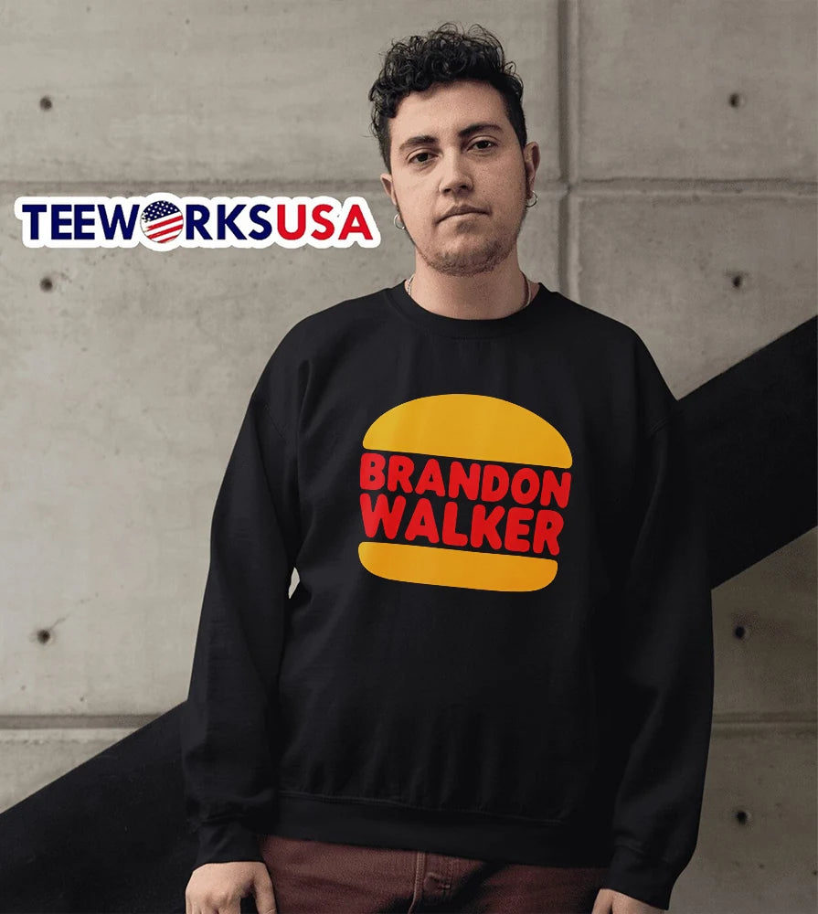 Brandon Walker Burger Logo - Adult & Kids T-Shirts, Sweatshirts & Hoodies apparel design preview 5