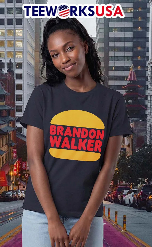 Brandon Walker Burger Logo - Adult & Kids T-Shirts, Sweatshirts & Hoodies apparel design preview 2